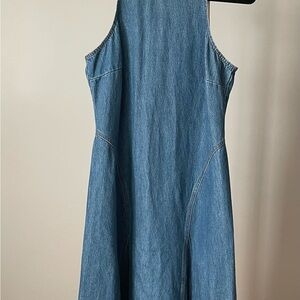 Future Collective Blue Denim Dress Size 8
